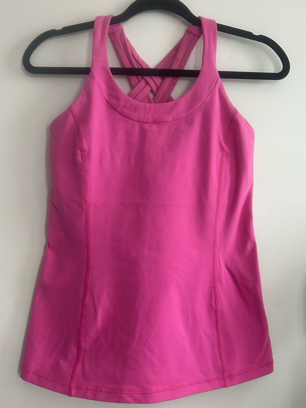lululemon athletica Bright Pink Crisscross-Back Tank
